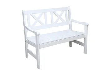 Olivo 2-sits Utesoffa - Vit - Utemöbler & utemiljö - Loungemöbler - Loungesoffor