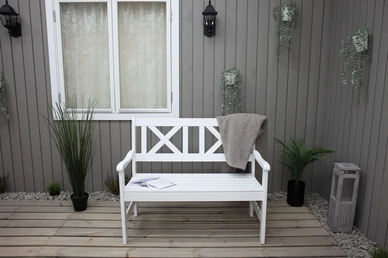 Olivo 2-sits Utesoffa - Vit - Utemöbler & utemiljö - Loungemöbler - Loungesoffor