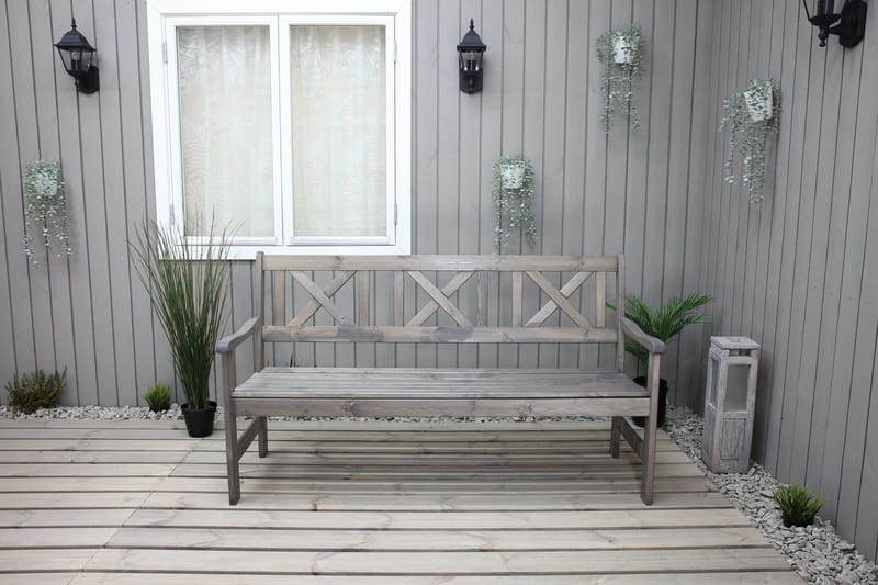 Olivo 3-sits Utesoffa - Grå - Utemöbler & utemiljö - Loungemöbler - Loungesoffor