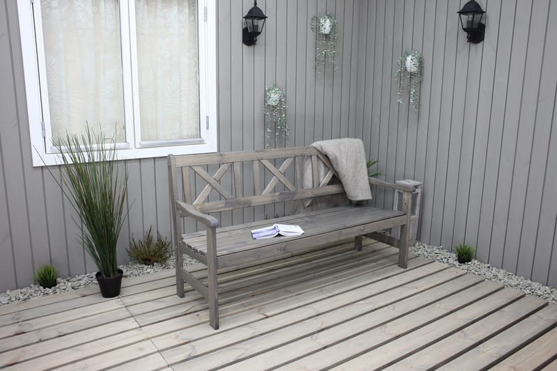 Olivo 3-sits Utesoffa - Grå - Utemöbler & utemiljö - Loungemöbler - Loungesoffor