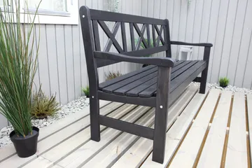 Olivo 3-sits Utesoffa - Kaffesvart - Utemöbler & utemiljö - Loungemöbler - Loungesoffor