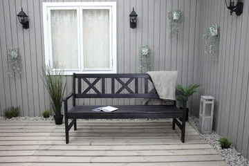 Olivo 3-sits Utesoffa - Kaffesvart - Utemöbler & utemiljö - Loungemöbler - Loungesoffor