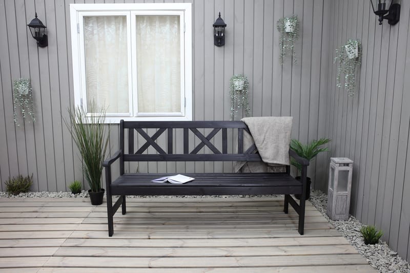 Olivo 3-sits Utesoffa - Kaffesvart - Utemöbler & utemiljö - Loungemöbler - Loungesoffor