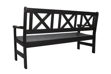 Olivo 3-sits Utesoffa - Kaffesvart - Utemöbler & utemiljö - Loungemöbler - Loungesoffor