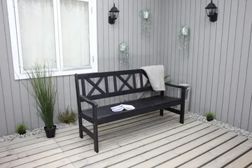 Olivo 3-sits Utesoffa - Kaffesvart - Utemöbler & utemiljö - Loungemöbler - Loungesoffor