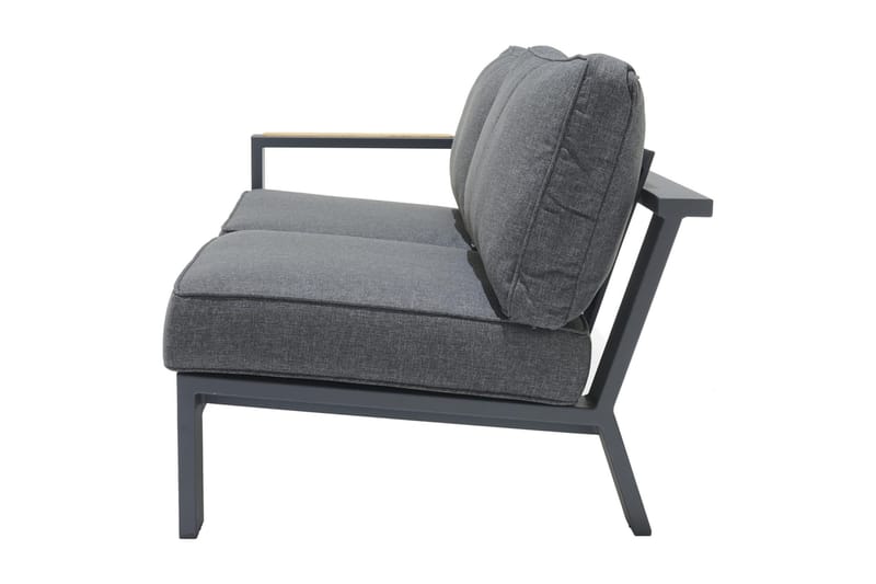 Palau 2-sits Utesoffa Höger - Grå - Utemöbler & utemiljö - Loungemöbler - Loungesoffor