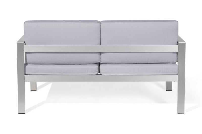 Trädgårdssoffa Tirrena 142 cm - Ljusgrå - Utemöbler & utemiljö - Loungemöbler - Loungesoffor