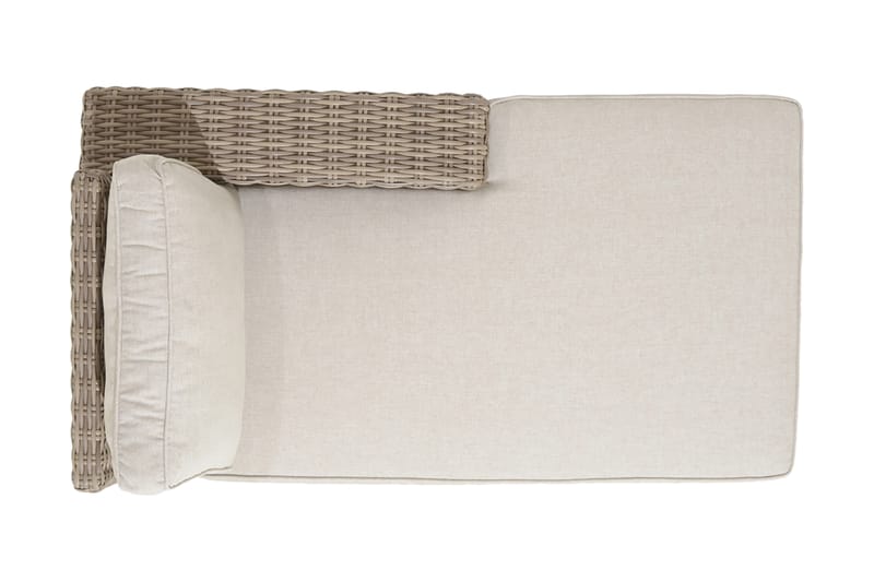 Utesoffa Bahamas med Armstöd Vänster - Beige - Utemöbler & utemiljö - Loungemöbler - Loungesoffor