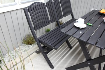Utesoffa Delpino - Kaffesvart - Utemöbler & utemiljö - Loungemöbler - Loungesoffor