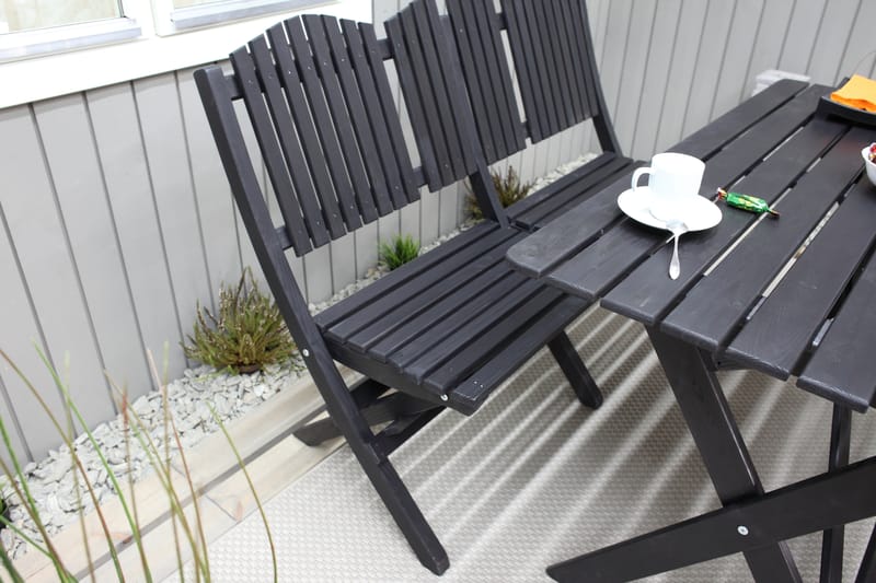 Utesoffa Delpino - Kaffesvart - Utemöbler & utemiljö - Loungemöbler - Loungesoffor