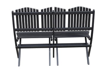 Utesoffa Delpino - Kaffesvart - Utemöbler & utemiljö - Loungemöbler - Loungesoffor