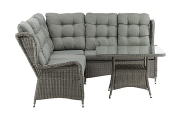 Washington Hörnsoffa Utomhus - Grå - Utemöbler & utemiljö - Loungemöbler - Loungesoffor