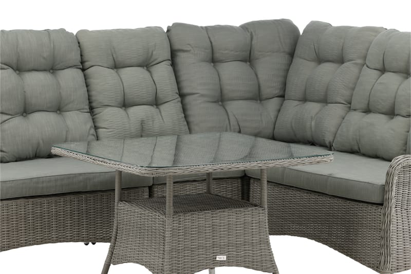Washington Hörnsoffa Utomhus - Grå - Utemöbler & utemiljö - Loungemöbler - Loungesoffor