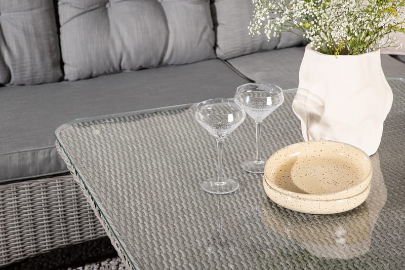 Washington Hörnsoffa Utomhus - Grå - Utemöbler & utemiljö - Loungemöbler - Loungesoffor