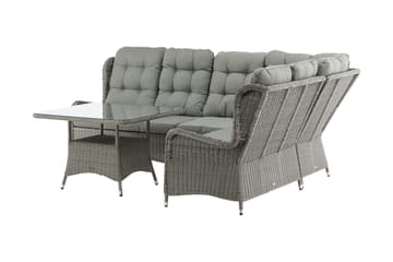 Washington Hörnsoffa Utomhus - Grå - Utemöbler & utemiljö - Loungemöbler - Loungesoffor