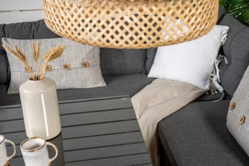 Watford Hörnsoffa Utomhus - Svart - Utemöbler & utemiljö - Loungemöbler - Loungesoffor