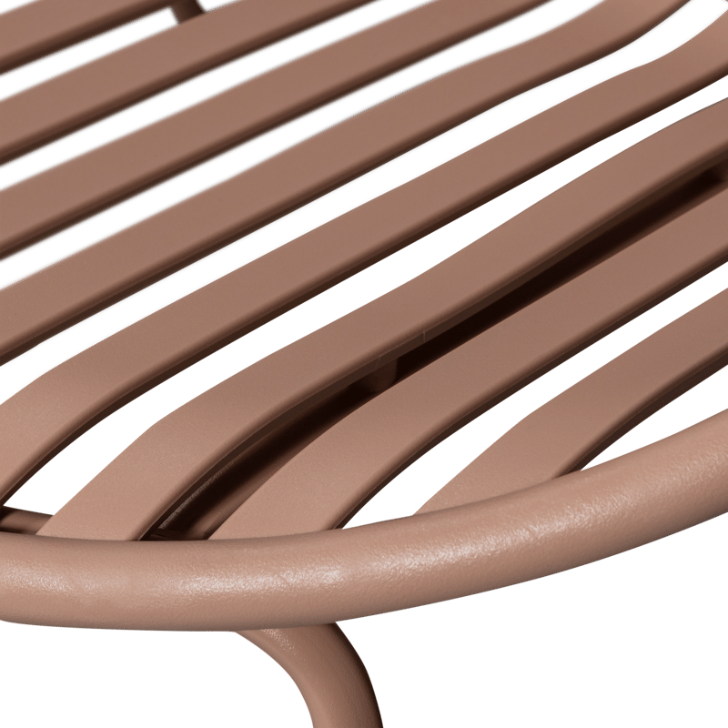 Loungestol + Pall Bruce Utomhus - Laxrosa - Utemöbler & utemiljö - Loungemöbler - Loungestol utomhus