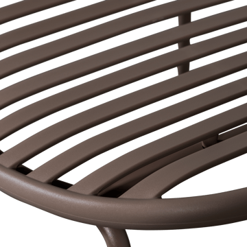 Loungestol + Pall Bruce Utomhus - Lila/Brun - Utemöbler & utemiljö - Loungemöbler - Loungestol utomhus