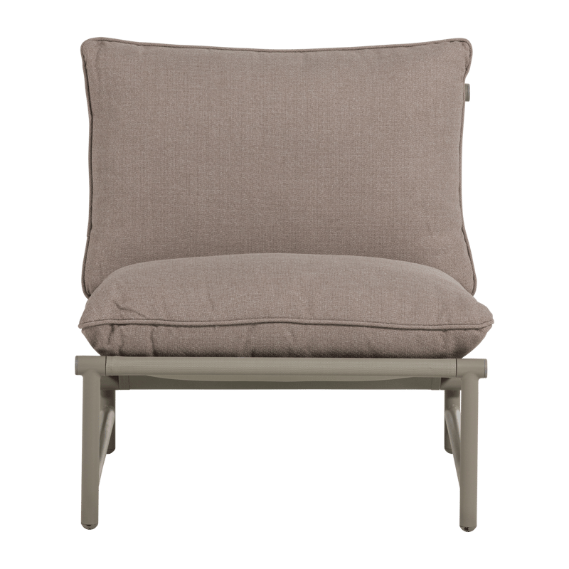 Loungestol Elvo 82 cm Utomhus - Sand - Utemöbler & utemiljö - Loungemöbler - Loungestol utomhus