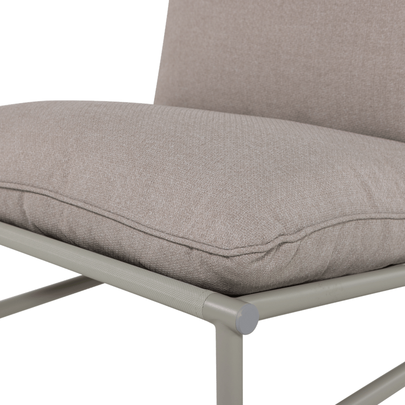 Loungestol Elvo 82 cm Utomhus - Sand - Utemöbler & utemiljö - Loungemöbler - Loungestol utomhus