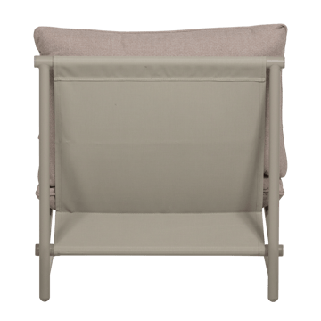 Loungestol Elvo 82 cm Utomhus - Sand - Utemöbler & utemiljö - Loungemöbler - Loungestol utomhus