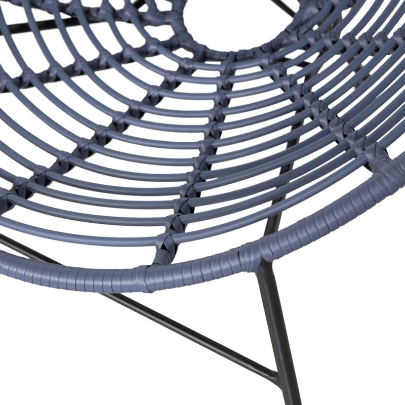 Loungestol Jane 72 cm Utomhus - Bläck - Utemöbler & utemiljö - Loungemöbler - Loungestol utomhus