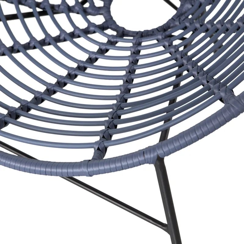 Loungestol Jane 72 cm Utomhus - Bläck - Utemöbler & utemiljö - Loungemöbler - Loungestol utomhus