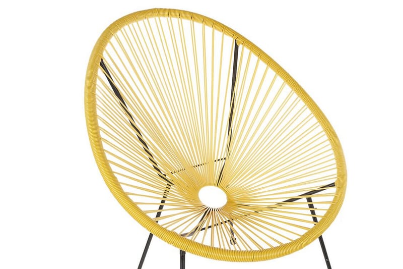 Cayaco Utestol - Konstrotting/Gul - Utemöbler & utemiljö - Loungemöbler - Loungestol utomhus