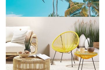 Cayaco Utestol - Konstrotting/Gul - Utemöbler & utemiljö - Loungemöbler - Loungestol utomhus