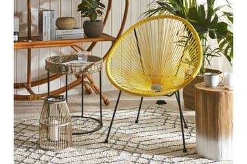 Cayaco Utestol - Konstrotting/Gul - Utemöbler & utemiljö - Loungemöbler - Loungestol utomhus