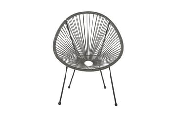 Cayaco Utestol - Konstrotting/Mörkgrå - Utemöbler & utemiljö - Loungemöbler - Loungestol utomhus