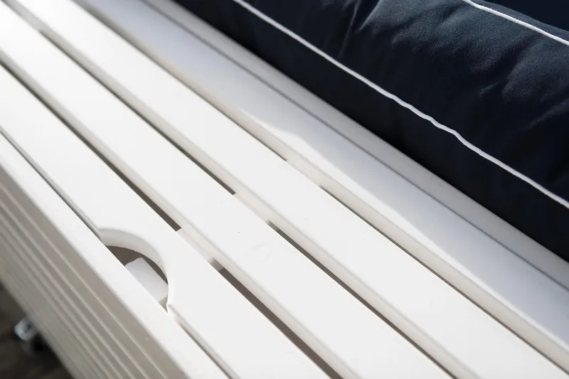 Hillerstorp Bara Vara Utefåtölj - Vitlaserad - Utemöbler & utemiljö - Loungemöbler - Loungestol utomhus