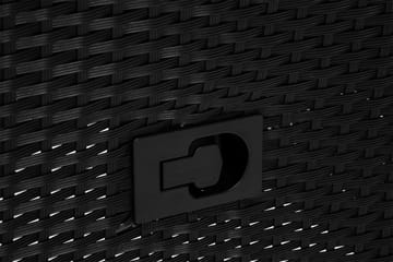 Jenny Matstol utomhus Ställbar - Justerbar Utefåtölj i Konstrotting - Svart - Utemöbler & utemiljö - Loungemöbler - Loungestol utomhus