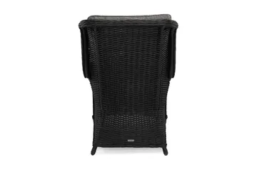 Marcus Öronlappsfåtölj Utomhus - Svart - Utemöbler & utemiljö - Balkong & altan - Balkongmöbler - Balkongstol