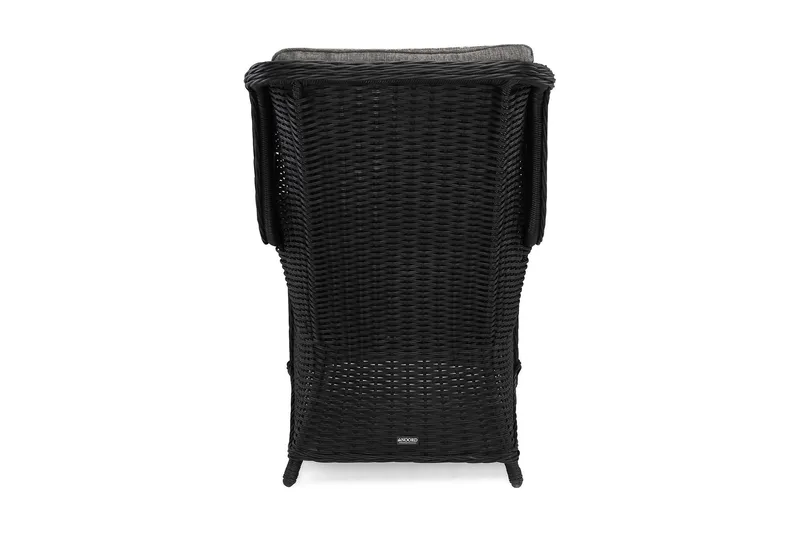 Marcus Öronlappsfåtölj Utomhus - Svart - Utemöbler & utemiljö - Balkong & altan - Balkongmöbler - Balkongstol