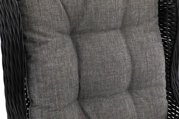 Marcus Öronlappsfåtölj Utomhus - Svart - Utemöbler & utemiljö - Balkong & altan - Balkongmöbler - Balkongstol