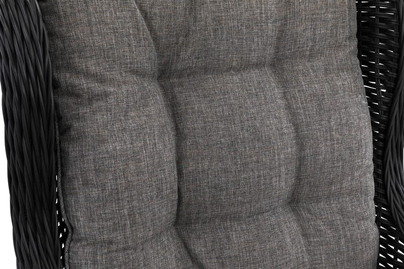 Marcus Öronlappsfåtölj Utomhus - Svart - Utemöbler & utemiljö - Balkong & altan - Balkongmöbler - Balkongstol