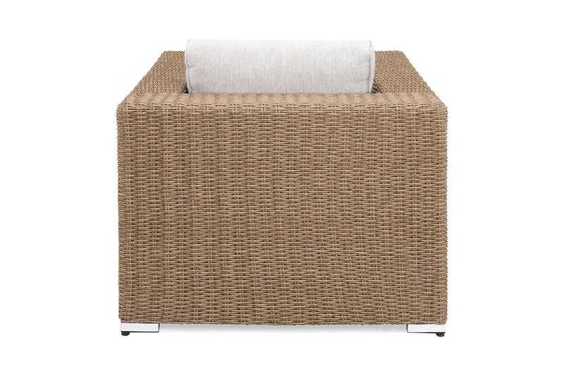 Marcus Loungefåtölj med Dyna - Utefåtölj Rotting Utemöbler - Natur Brun - Utemöbler & utemiljö - Loungemöbler - Loungestol utomhus