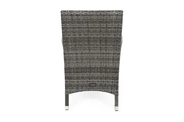 Thor Lyx Utefåtölj med Armledare - Loungefåtölj för Utemöbler i Konstrotting - Grå - Utemöbler & utemiljö - Loungemöbler - Loungestol utomhus