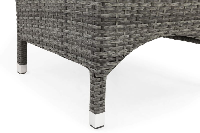 Thor Lyx Utefåtölj med Armledare - Loungefåtölj för Utemöbler i Konstrotting - Grå - Utemöbler & utemiljö - Loungemöbler - Loungestol utomhus