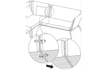 Usteryd Utefåtölj Beige - Beige - Utemöbler & utemiljö - Loungemöbler - Loungestol utomhus