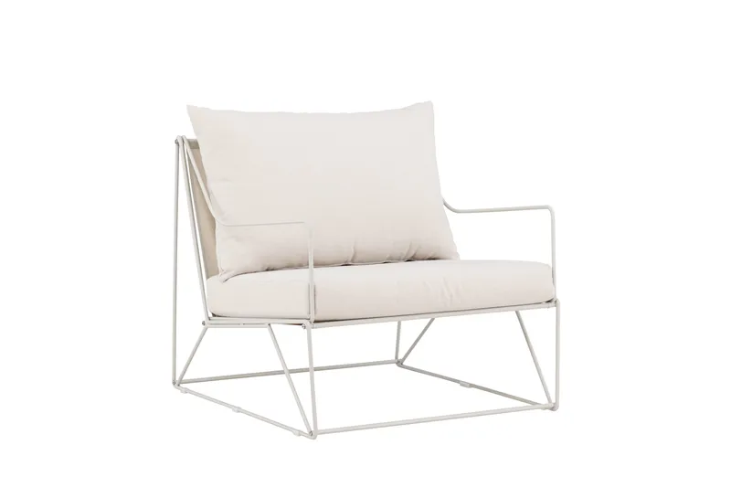 Usteryd Utefåtölj Beige - Beige - Utemöbler & utemiljö - Loungemöbler - Loungestol utomhus