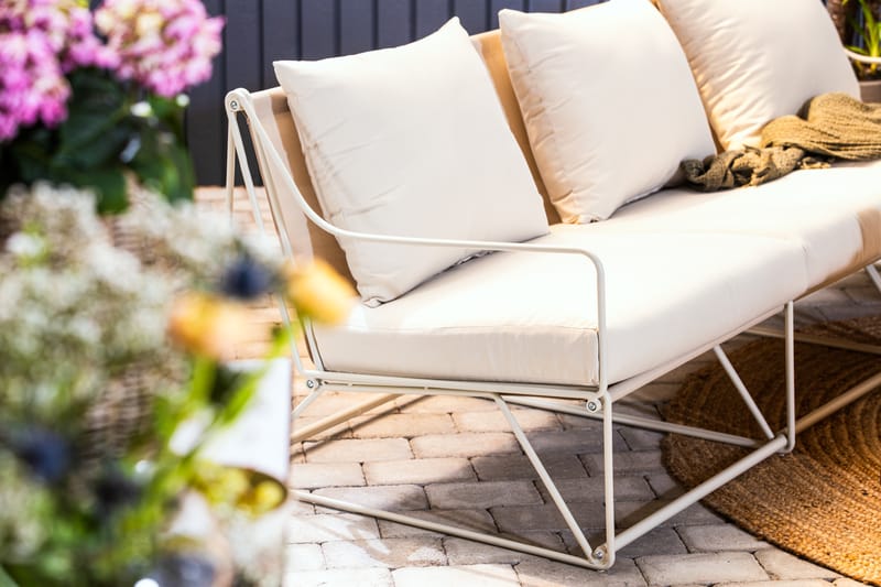 Utefåtölj Usteryd Beige - Beige - Utemöbler & utemiljö - Loungemöbler - Loungestol utomhus