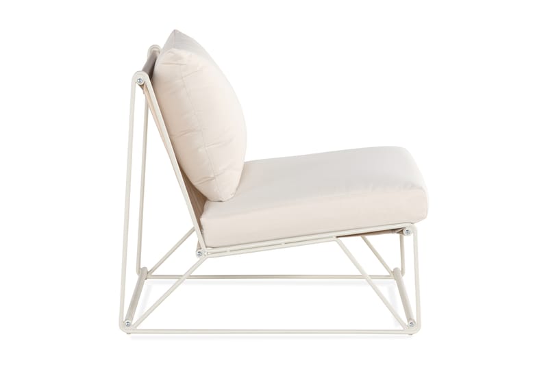 Utefåtölj Usteryd Beige - Beige - Utemöbler & utemiljö - Loungemöbler - Loungestol utomhus