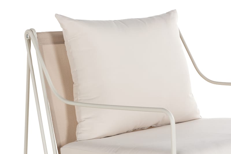Utefåtölj Usteryd Beige - Beige - Utemöbler & utemiljö - Loungemöbler - Loungestol utomhus