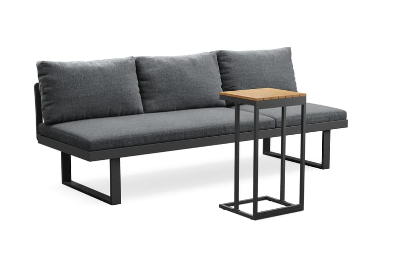 Samira Utesoffa - Grå - Utemöbler & utemiljö - Loungemöbler - Loungesoffor