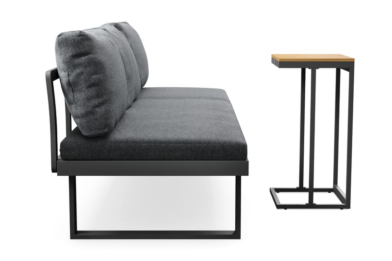 Samira Utesoffa - Grå - Utemöbler & utemiljö - Loungemöbler - Loungesoffor
