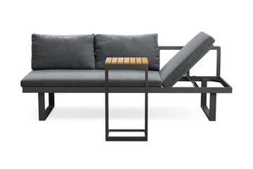 Samira Utesoffa - Grå - Utemöbler & utemiljö - Loungemöbler - Loungesoffor
