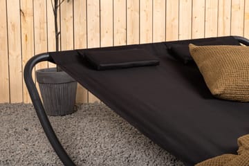 Gordo Solbädd - Svart - Utemöbler & utemiljö - Utestol & trädgårdsstol - Solsäng & solvagn