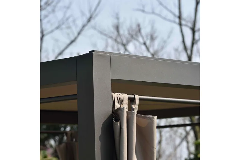 Morocco Solsäng - Mörkbrun/Beige - Utemöbler & utemiljö - Loungemöbler - Solbädd